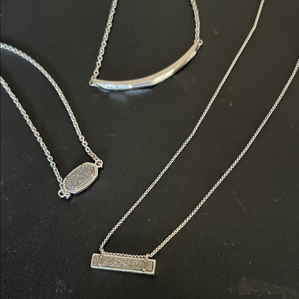 Kendra Scott Druzy Set - necklace, bracelet and additional bonus bracelet!